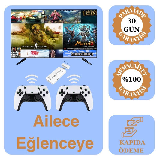 WS5 Retro Oyun Konsolu 64GB